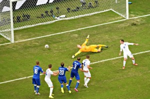 Hart è superato: Marchisio-gol per l'1-0