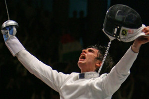 Enrico Garozzo, bronzo nella spada individuale