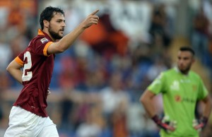 Mattia Destro, autore della prima rete al Chievo