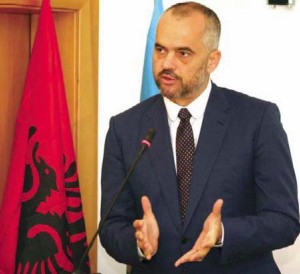 Il premier albanese Edi Rama