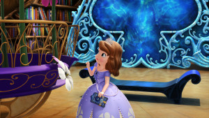 SOFIA THE FIRST - "The Secret Library" - Sofia unlocks a secret world and becomes Storykeeper of magical bookish ÒSofia The First: The Secret Library,Ó the first episode of a four-part story arc, debuting Monday, October 12 on Disney Channel and Disney Junior. (Disney Junior) PRINCESS SOFIA