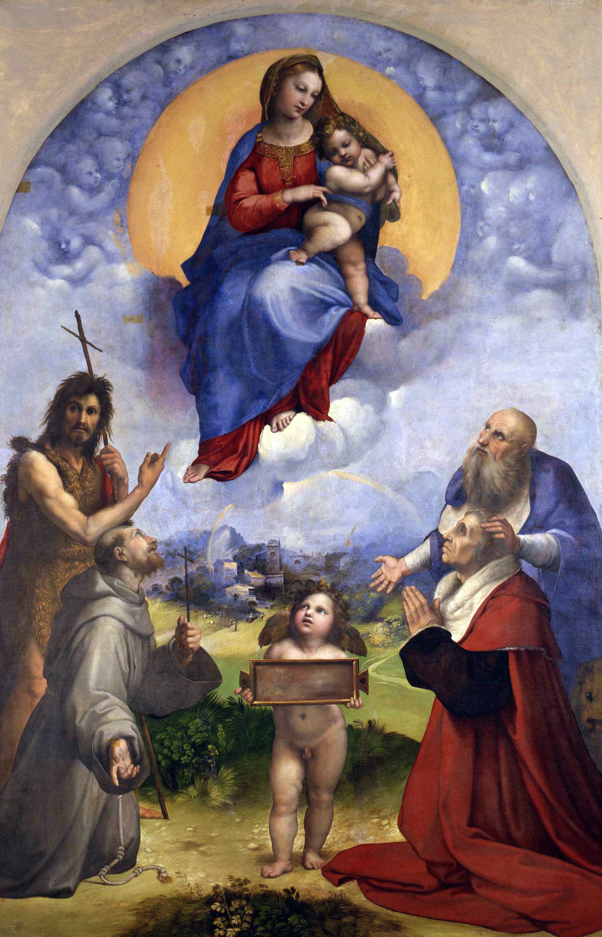 A Milano in mostra la Madonna di Foligno di Raffaello