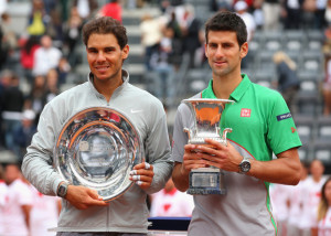 Rafael Nadal e Novak Djokovic