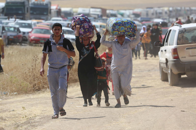 Iraq, cristiani senz'acqua né cibo costretti a lasciare le case