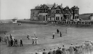 Il Club di St. Andrews in un'immagine d'epoca