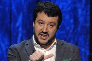 Il segretario del Carroccio, Matteo Salvini