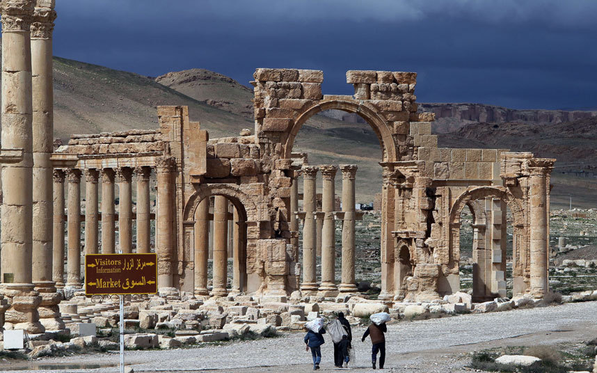Palmira in mano all'ISIS, monumenti a rischio