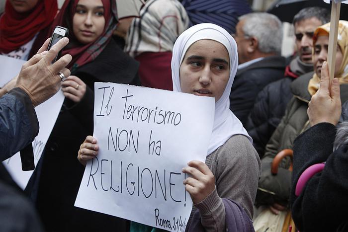 Not in my name: islamici in piazza a Roma e Milano