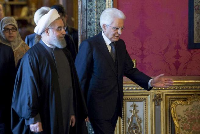 Rouhani a Roma, l'Iran riparte dall'Italia