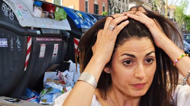 Emergenza rifiuti a Roma, Governo a Raggi: pulire strade