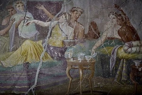casa degli amanti a Pompei